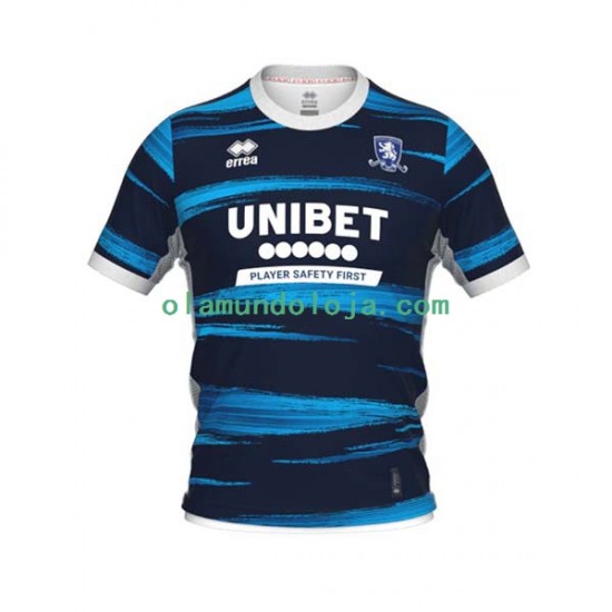 Camisola Middlesbrough Homem Equipamento Segundo 2022-2023 Manga Curta